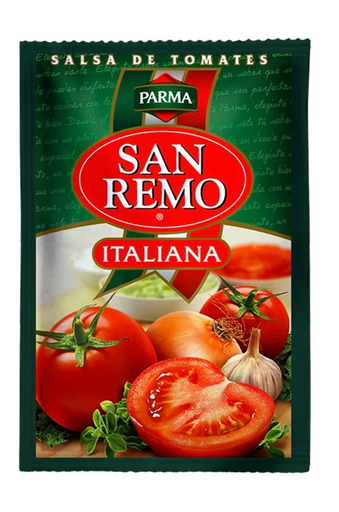 ID 4206321 - SALSA DE TOMATE SAN REMO BOLSA 200 G UNIDAD