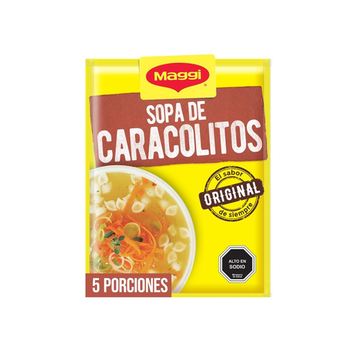 ID 4219207 - SOPA MAGGI CARACOLITOS SOBRE 76 G