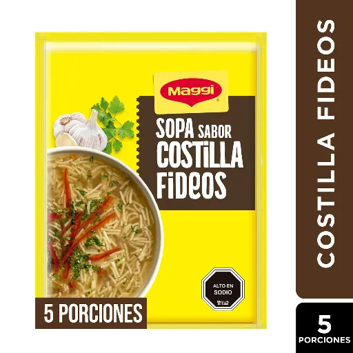 ID 4206661 - SOPA MAGGI COSTILLA CON FIDEOS SOBRE 60 G UNIDAD