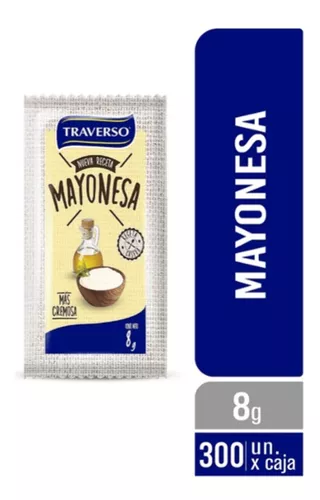 ID 4214311 - MAYONESA SACHET TRAVERSO CAJA 300 UNIDADES