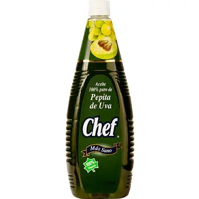 ID 4214158 - ACEITE PEPITA DE UVA CHEF BOTELLA 1 L UNIDAD