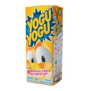 ID 4199758 - LECHE SABORIZADA BEBIDA LACTEA YOGU YOGU VAINILLA CAJA 200 ML UNIDAD