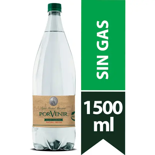 ID 4216895 - AGUA MINERAL SIN GAS PORVENIR BOTELLA 1,5 L UNIDAD