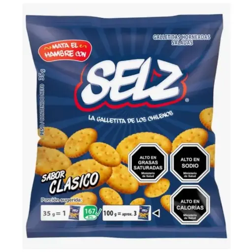 ID 4210333 - GALLETA SALADA SELZ BOLSA 35 G UNIDAD