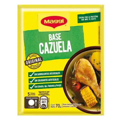 ID 4214753 - BASE PARA COCINAR MAGGI CAZUELA DE AVE SOBRE 70 G