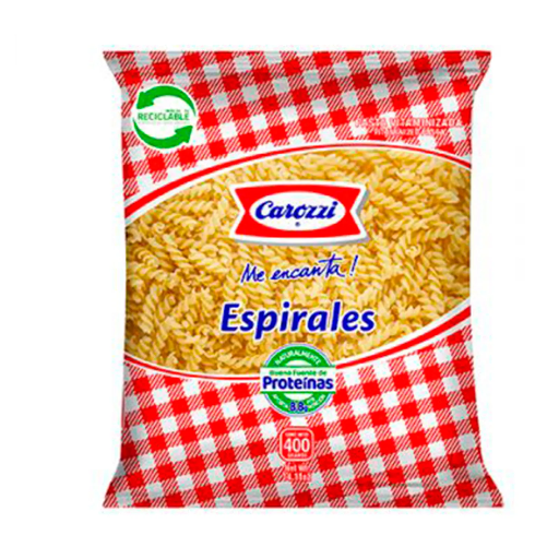 ID 4212747 - ESPIRALES CAROZZI BOLSA 400 G UNIDAD