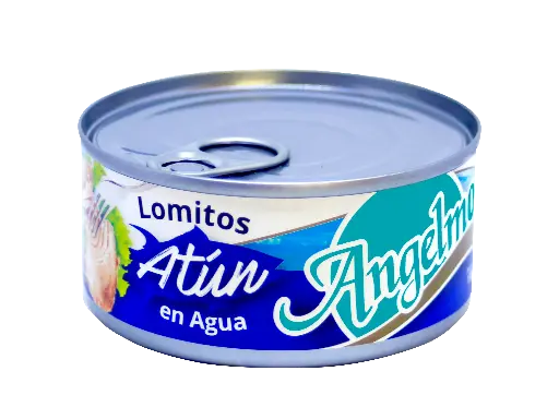 ID 4197702 - ATUN CONSERVA AL AGUA ANGELMO LOMITOS TARRO 160 G UNIDAD