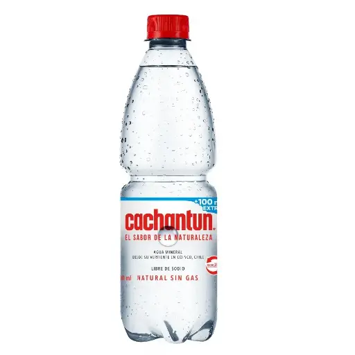 ID 4197346 - AGUA MINERAL SIN GAS CACHANTUN BOTELLA 600 CC UNIDAD
