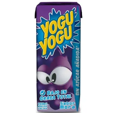 ID 4199743 - LECHE SABORIZADA BEBIDA LACTEA YOGU YOGU MORA CAJA 200 ML UNIDAD