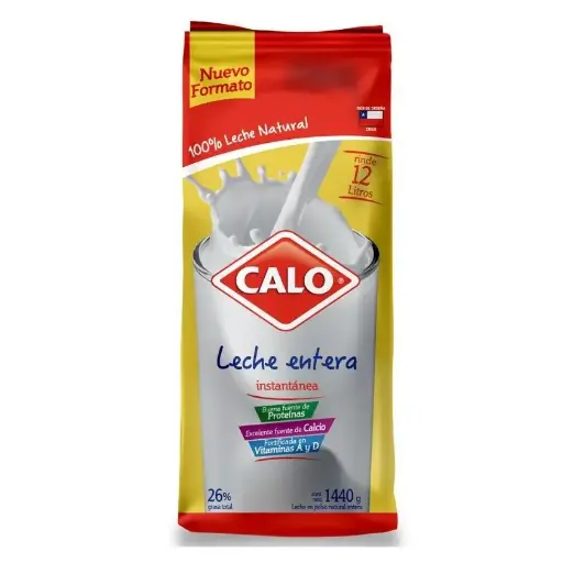 ID 4319900 - LECHE EN POLVO ENTERA CALO BOLSA 1440 G UNIDAD