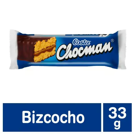 ID 4206526 - QUEQUE COSTA MANJAR BISCOCHO BOLSA 33 G UNIDAD (CHOCMAN)