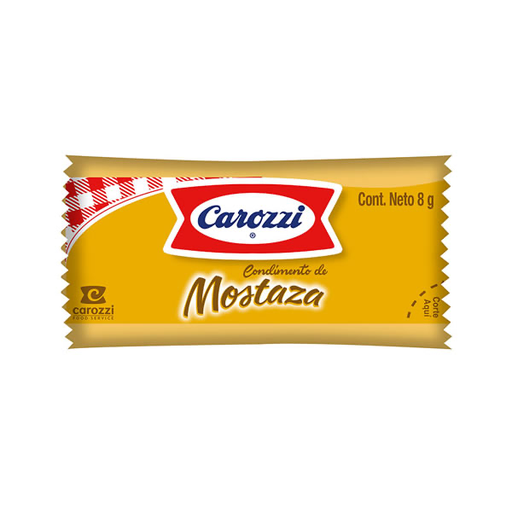 ID 4199573 - MOSTAZA SACHET CAROZZI 8 G UNIDAD
