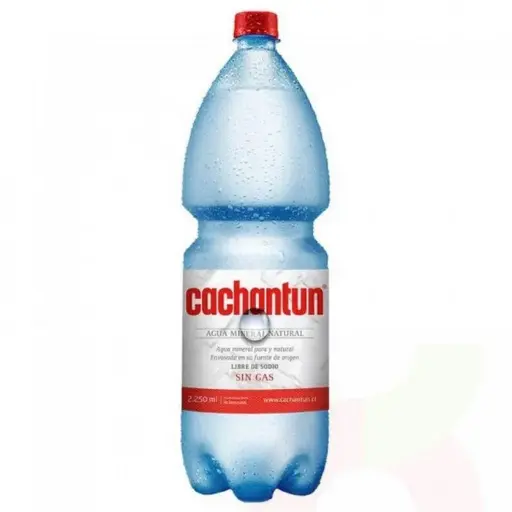 ID 4198196 - AGUA MINERAL SIN GAS CACHANTUN BOTELLA 2,25 L UNIDAD