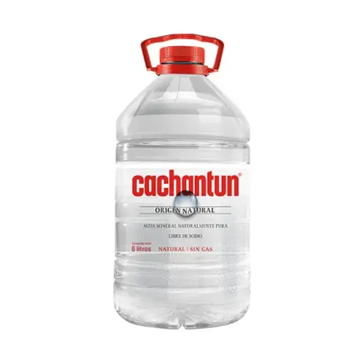 ID 4198179 - AGUA MINERAL SIN GAS CACHANTUN BIDON 6 L UNIDAD