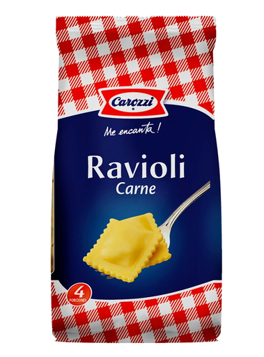 ID 4319766 - RAVIOLI DE CARNE CAROZZI BOLSA 400 G UNIDAD