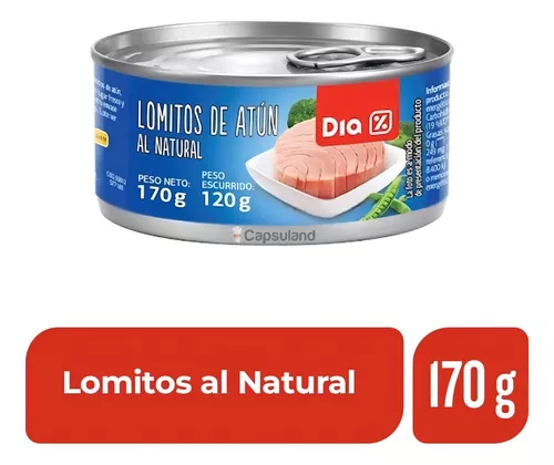 ID 4216964 - ATUN CONSERVA AL AGUA DEL ACUA LOMITOS TARRO 170 G