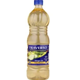 ID 4217015 - VINAGRE TRAVERSO VINO BLANCO BOTELLA 1 L UNIDAD