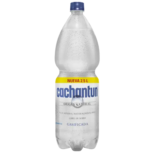 ID 4217100 - AGUA MINERAL CON GAS CACHANTUN BOTELLA 2,25 L