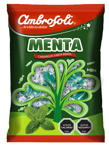 ID 4217593 - CARAMELO AMBROSOLI DE MENTA BOLSA 450 G UNIDAD