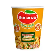 ID 4233641 - PASTA INSTANTANEA BONANZA SABOR POLLO POTE 64 G UNIDAD