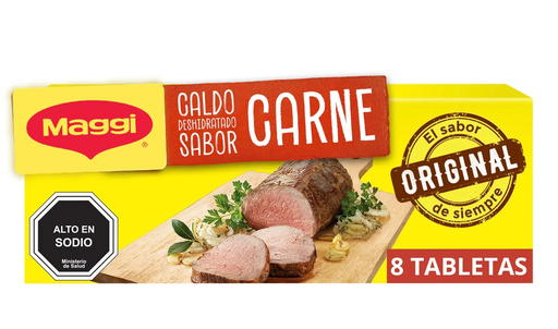 ID 4233760 - CALDO DE CARNE MAGGI CAJA 8 TABLETAS 80 G UNIDAD
