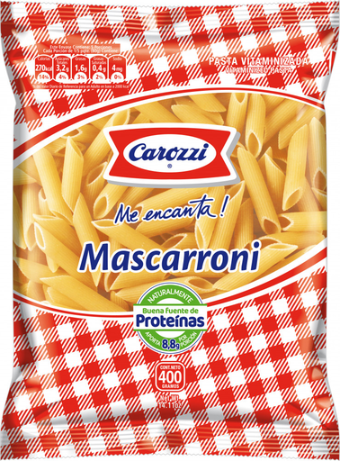 ID 4203789 - MASCARRONI CAROZZI BOLSA 400 G UNIDAD
