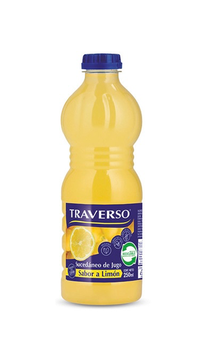 ID 4222914 - JUGO DE LIMON TRAVERSO SUCEDANEO BOTELLA 250 ML UNIDAD